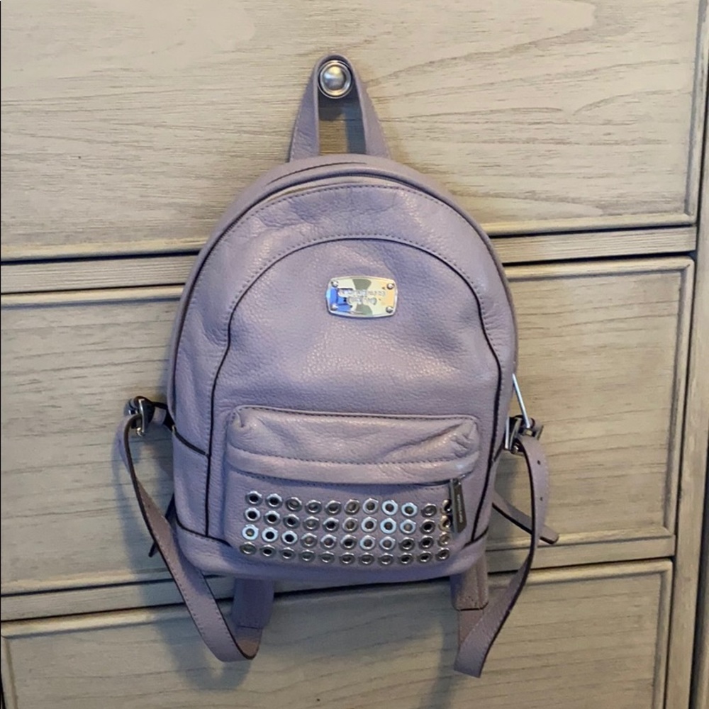 Small purple Michael Kors backpack